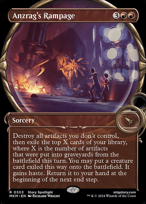 Anzrag's Rampage (MKM) (Showcase) (#303)