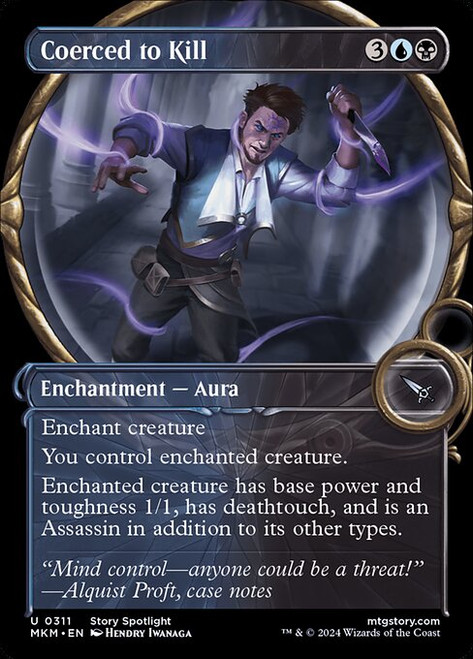 Coerced to Kill (MKM) (Foil) (Showcase) (#311)