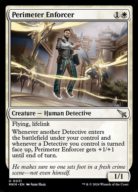 Perimeter Enforcer (MKM) (Foil) (#31)