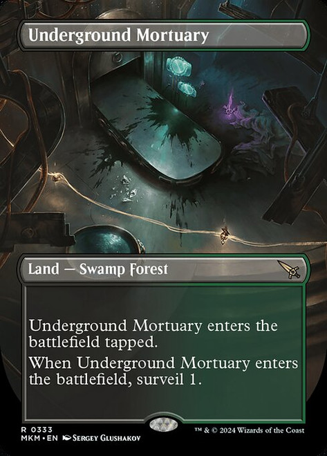 Underground Mortuary (MKM) (Foil) (Borderless) (#333)
