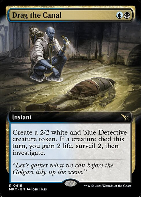 Drag the Canal (MKM) (Extended Art) (#415)