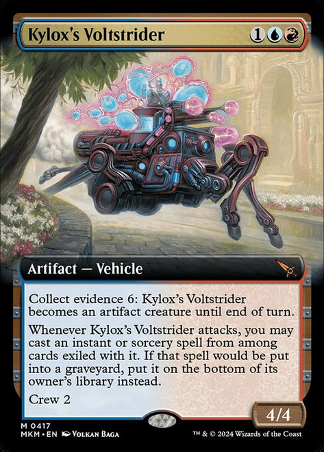 Kylox's Voltstrider (MKM) (Extended Art) (#417)