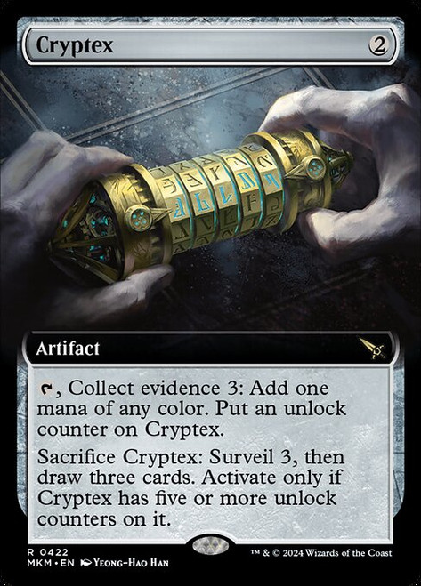 Cryptex (MKM) (Foil) (Extended Art) (#422)