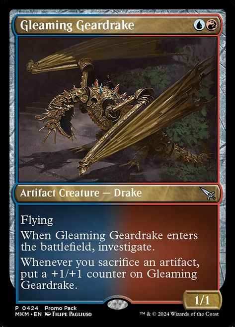 Gleaming Geardrake (MKM) (#424)