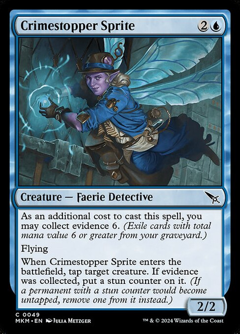 Crimestopper Sprite (MKM) (Foil) (#49)