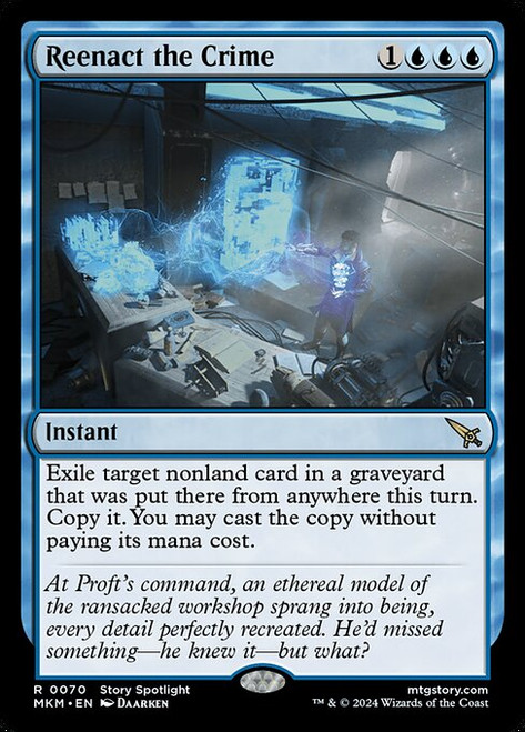 Reenact the Crime (MKM) (Foil) (#70)