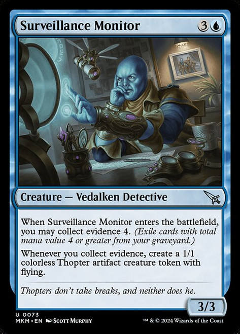 Surveillance Monitor (MKM) (Foil) (#73)