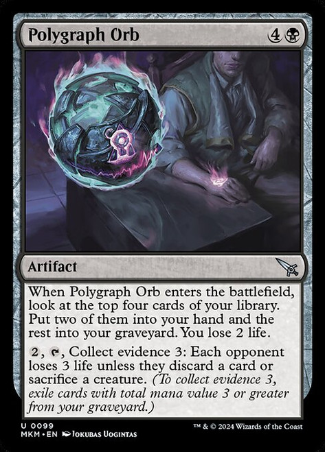 Polygraph Orb (MKM) (Foil) (#99)