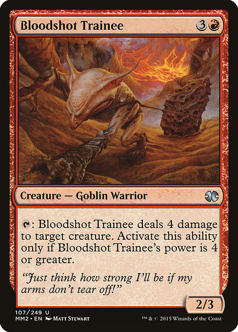 Bloodshot Trainee (MM2) (Foil) (#107)