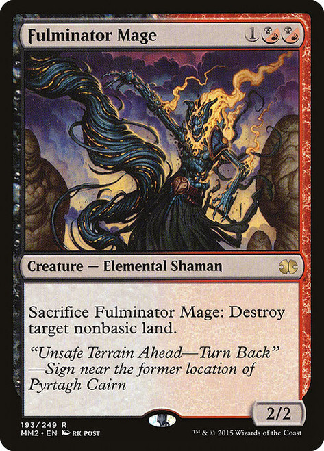 Fulminator Mage (MM2) (Foil) (#193)