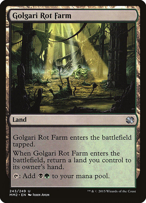 Golgari Rot Farm (MM2) (Foil) (#243)