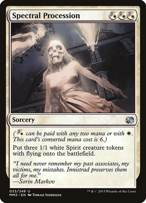 Spectral Procession (MM2) (Foil) (#33)