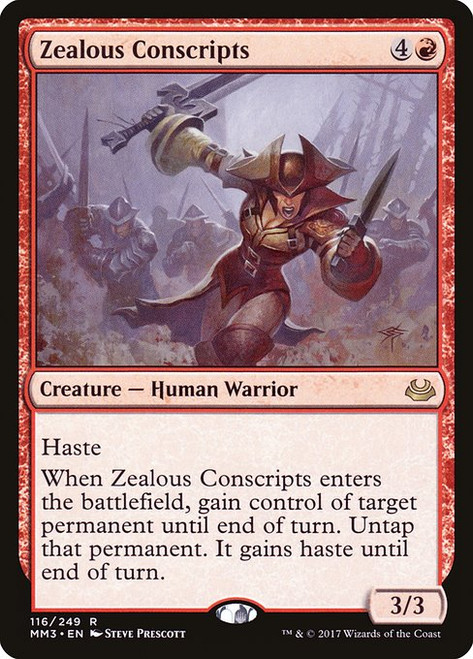 Zealous Conscripts (MM3) (Foil) (#116)