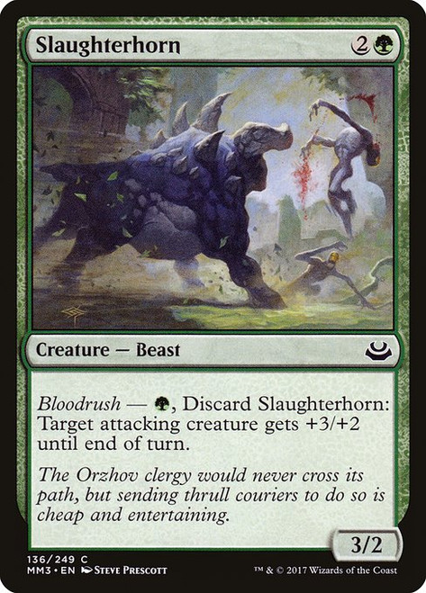 Slaughterhorn (MM3) (Foil) (#136)