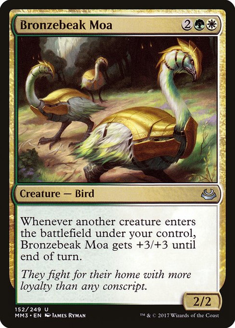 Bronzebeak Moa (MM3) (Foil) (#152)