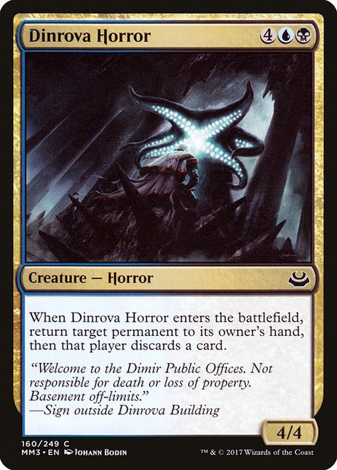Dinrova Horror (MM3) (Foil) (#160)