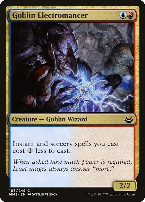 Goblin Electromancer (MM3) (Foil) (#166)