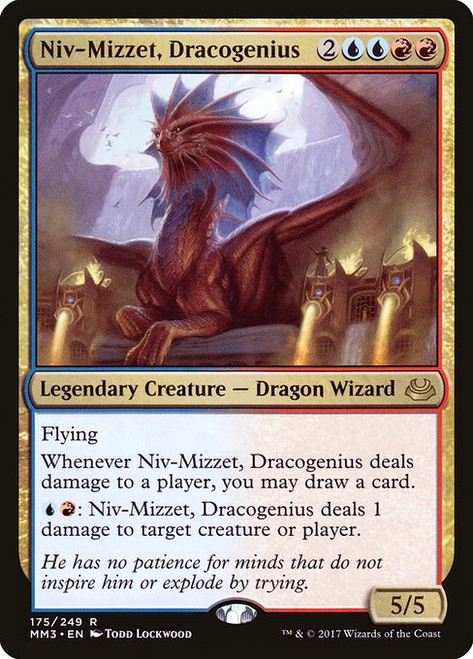 Niv-Mizzet, Dracogenius (MM3) (Foil) (#175)