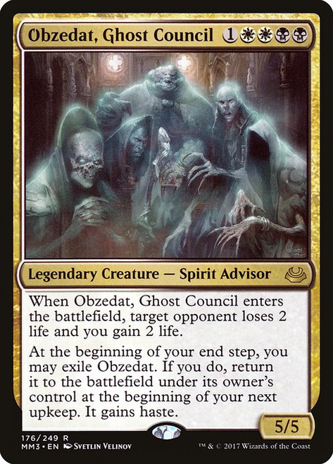 Obzedat, Ghost Council (MM3) (Foil) (#176)