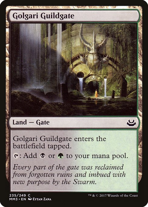 Golgari Guildgate (MM3) (Foil) (#235)