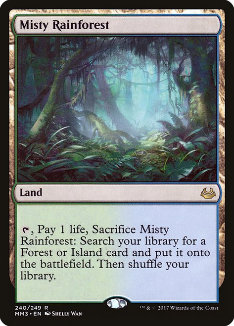 Misty Rainforest (MM3) (Foil) (#240)
