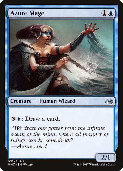 Azure Mage (MM3) (Foil) (#31)