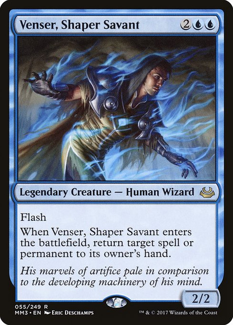 Venser, Shaper Savant (MM3) (Foil) (#55)