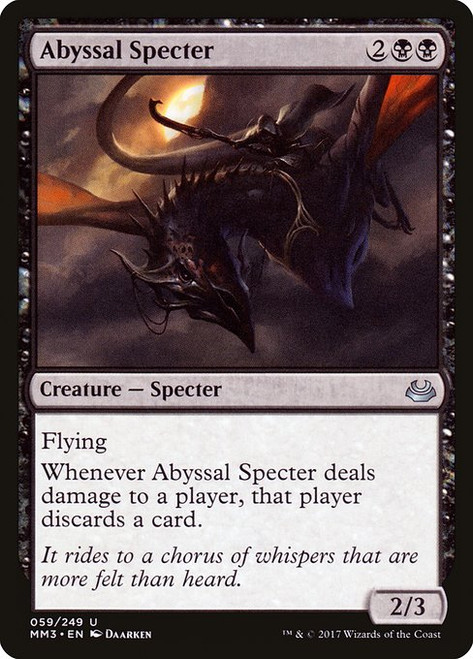 Abyssal Specter (MM3) (Foil) (#59)
