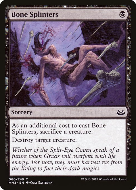 Bone Splinters (MM3) (Foil) (#60)