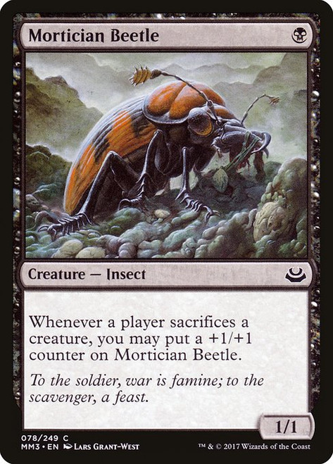 Mortician Beetle (MM3) (#78)