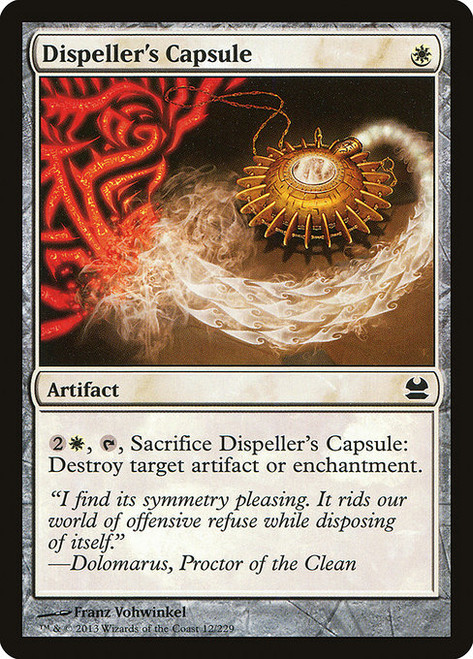 Dispeller's Capsule (MMA) (Foil) (#12)