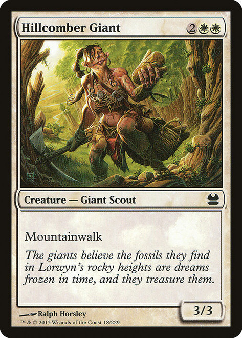 Hillcomber Giant (MMA) (Foil) (#18)