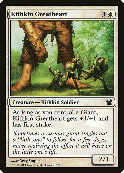 Kithkin Greatheart (MMA) (Foil) (#21)