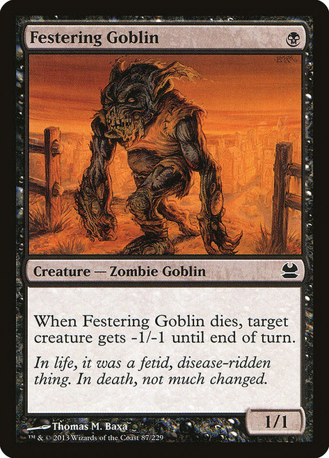 Festering Goblin (MMA) (Foil) (#87)