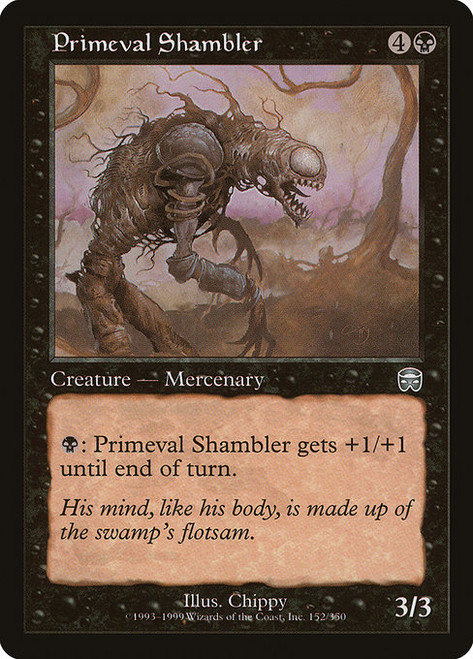 Primeval Shambler (MMQ) (Foil) (#152)