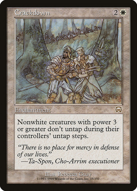 Crackdown (MMQ) (Foil) (#15)