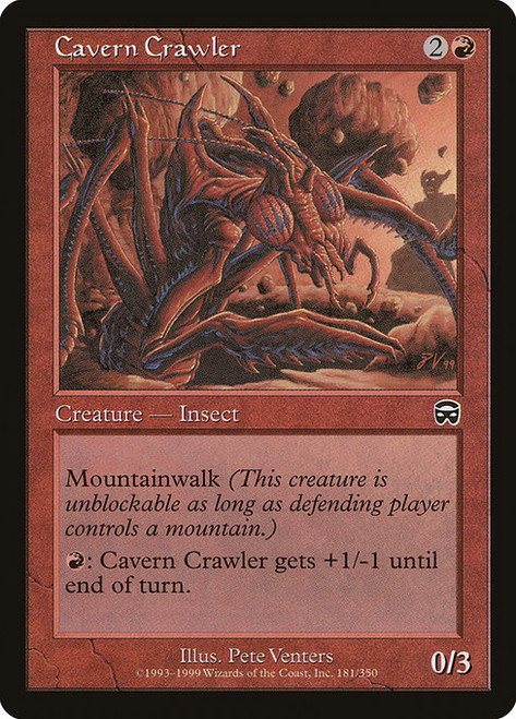 Cavern Crawler (MMQ) (Foil) (#181)