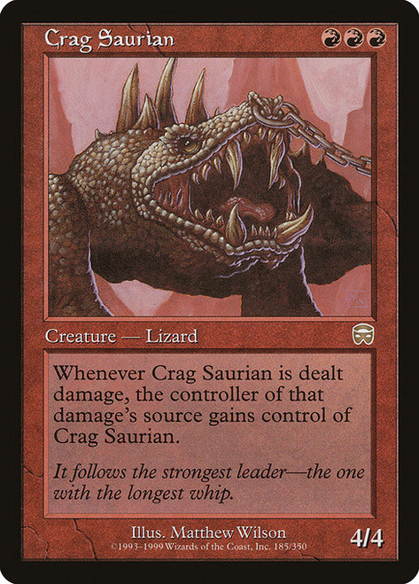 Crag Saurian (MMQ) (Foil) (#185)