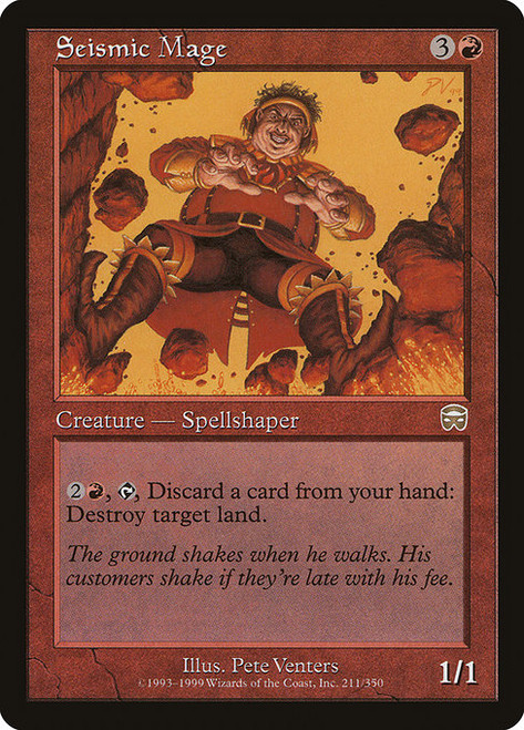 Seismic Mage (MMQ) (Foil) (#211)