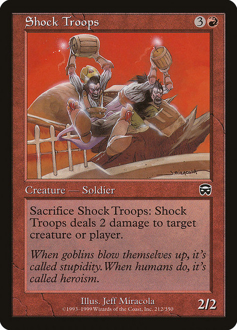 Shock Troops (MMQ) (Foil) (#212)