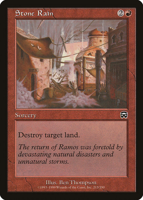Stone Rain (MMQ) (Foil) (#215)