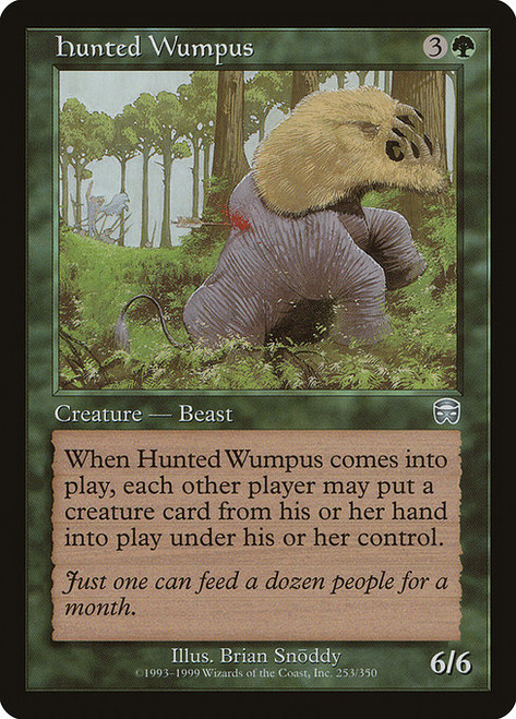 Hunted Wumpus (MMQ) (Foil) (#253)