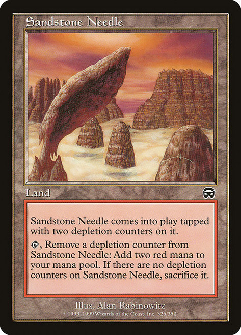 Sandstone Needle (MMQ) (#326)