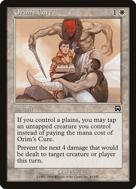 Orim's Cure (MMQ) (Foil) (#33)