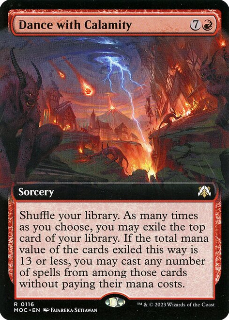 Dance with Calamity (MOC) (Extended Art) (#116)