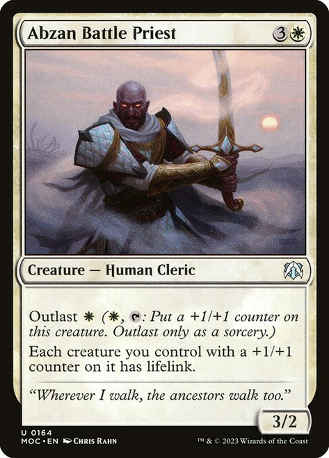 Abzan Battle Priest (MOC) (#164)