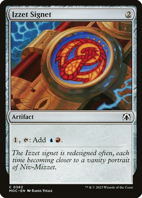 Izzet Signet (MOC) (#362)