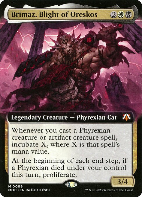 Brimaz, Blight of Oreskos (MOC) (Foil) (Extended Art) (#89)
