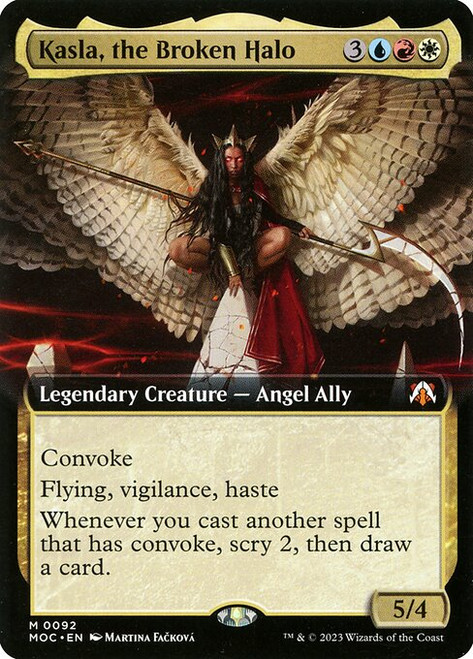 Kasla, the Broken Halo (MOC) (Foil) (Extended Art) (#92)