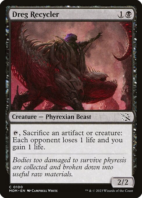 Dreg Recycler (MOM) (Foil) (#100)